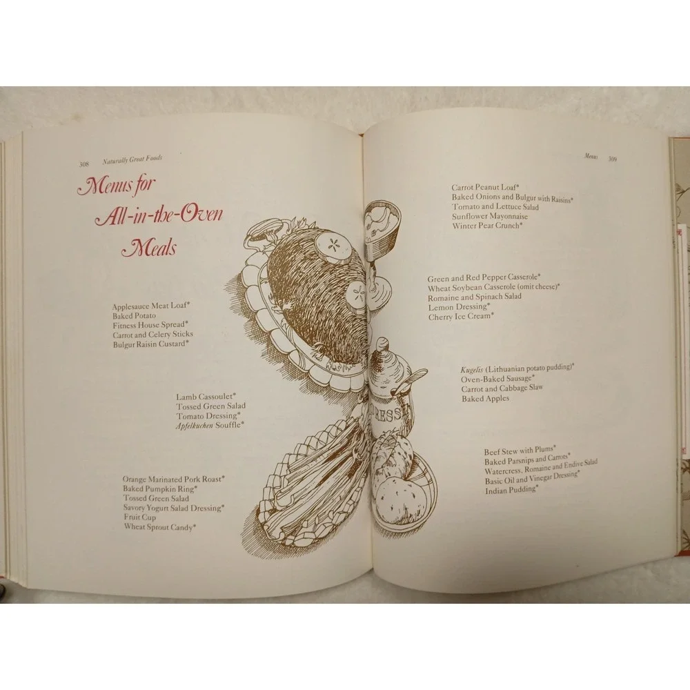 Rodale's‎ Naturally Great Food Cookbook - by Nancy Albright - 1977 Hardcover